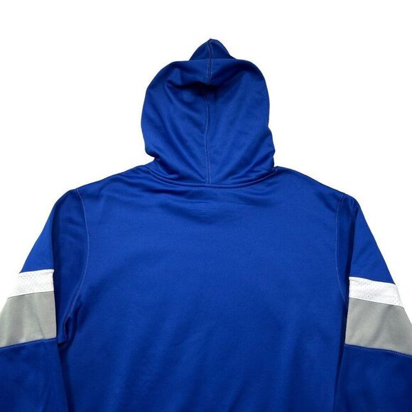 NFL Team Apparel Men's Indianapolis Colts Football Performance Hoodie - Picture 6 of 12